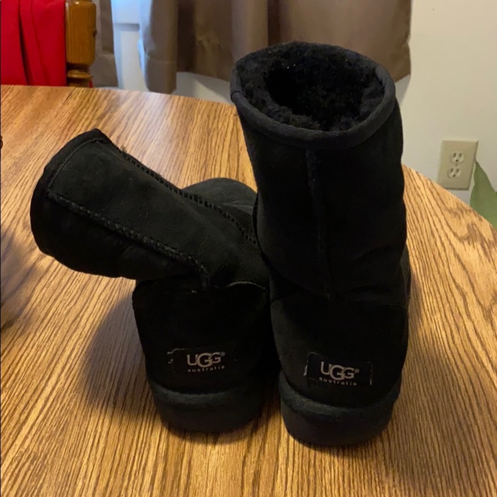 Black Uggs size 8